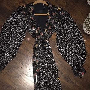 Free people wrap dress